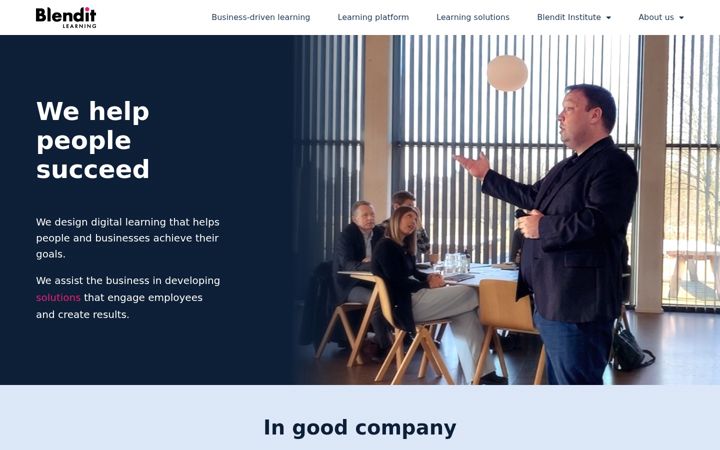Screenshot του blenditlearning.com