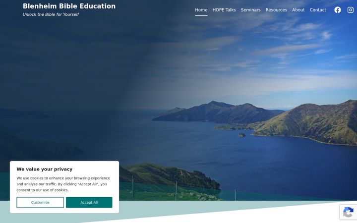 Ekrano kopija blenheimbibleeducation.nz