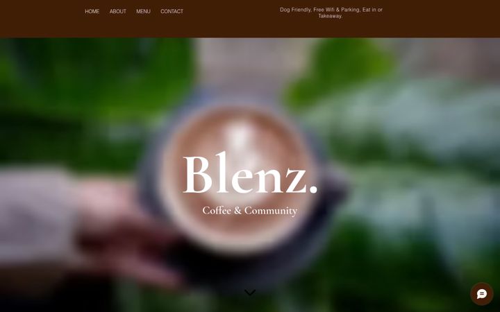 Screenshot of blenz.co.uk