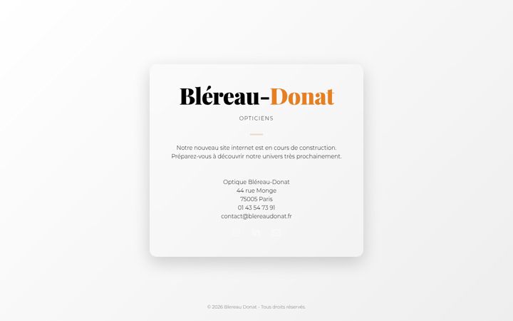 Screenshot of blereaudonat.fr