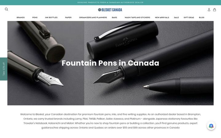 Screenshot of blesket.com