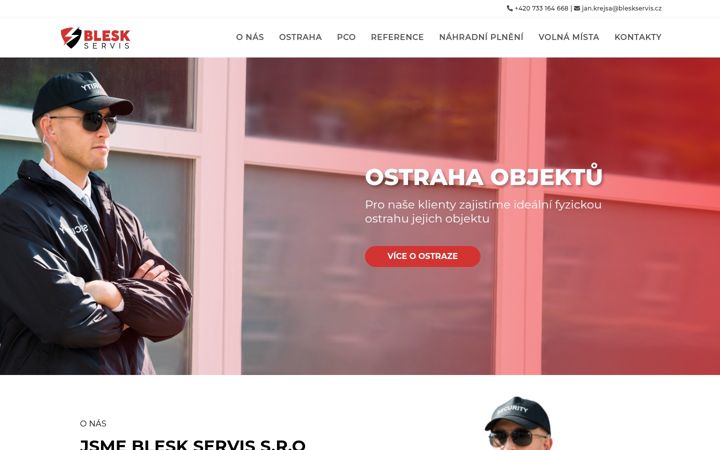 Screenshot of bleskservis.cz
