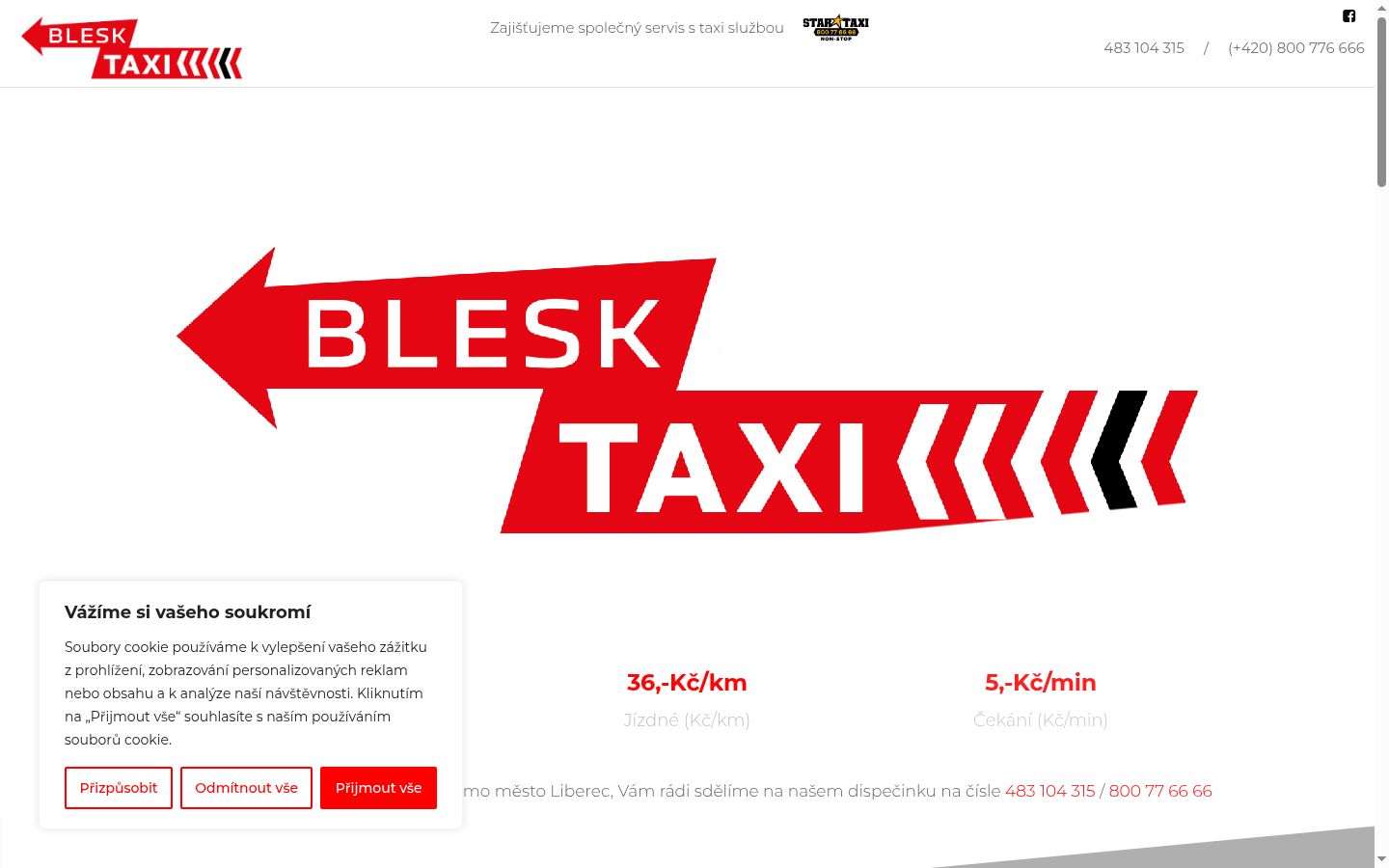 Screenshot tal-banner tal-kunsens muri qabel kwalunkwe interazzjoni