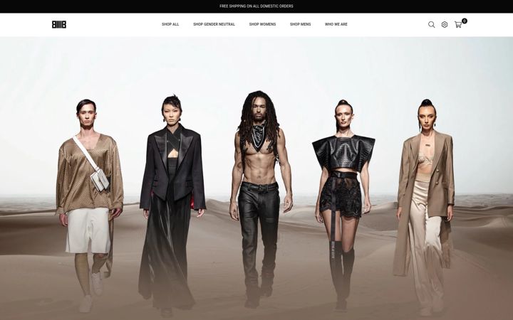 Screenshot of blessbybless.shop