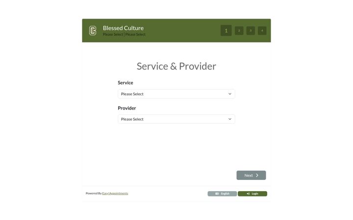 Screenshot of blessedculture.us