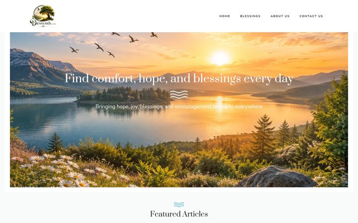 Screenshot of blessynth.com