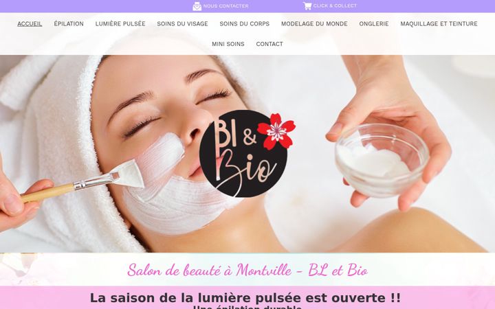 Screenshot of bletbio.fr