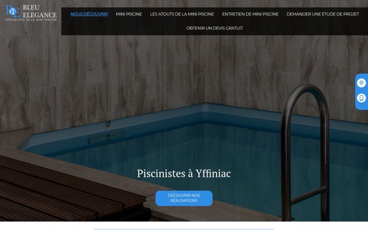 Screenshot of bleu-elegance.fr