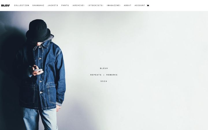 Ekrano kopija bleudechinestore.com