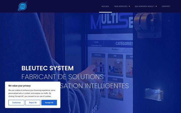 Zrzut ekranu bleutec.fr