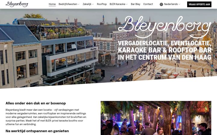 Screenshot of bleyenbergdenhaag.nl