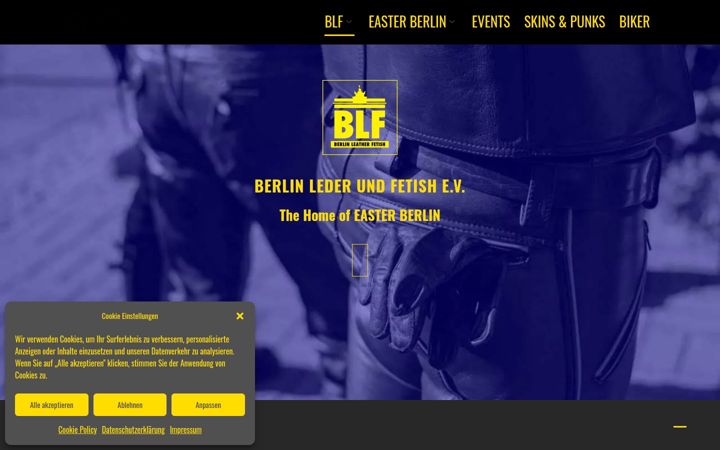 Screenshot of blf.de