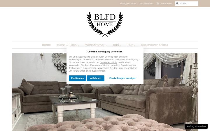 Screenshot of blfdhome.de
