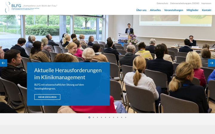 Screenshot of blfg.de