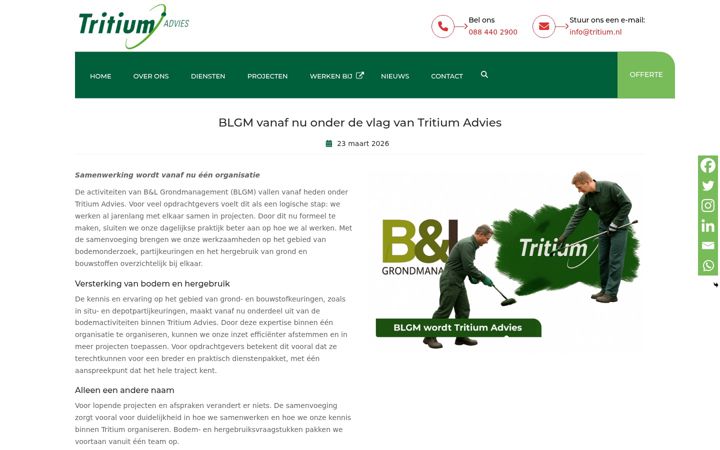 Screenshot of blgm.nl