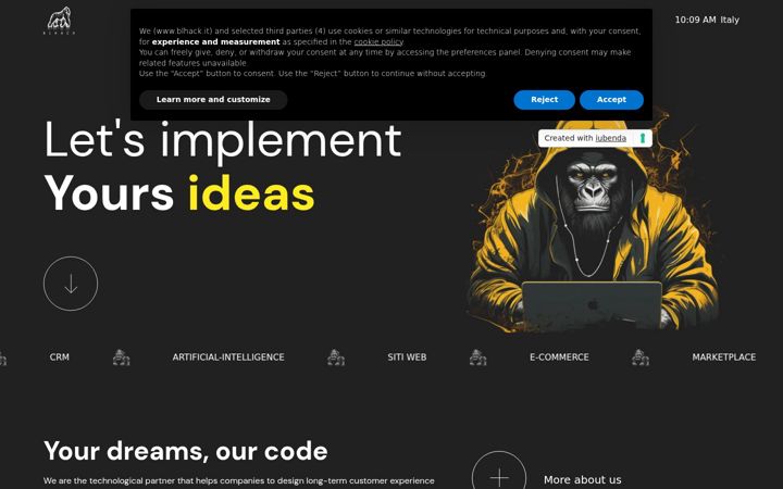 Screenshot of blhack.it