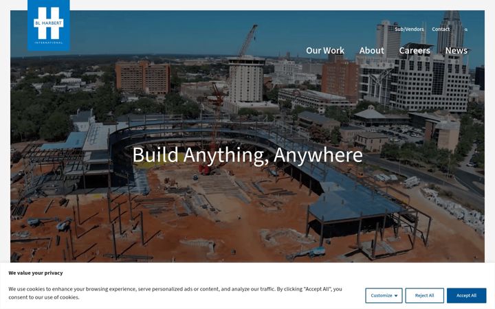 Screenshot of blharbert.com