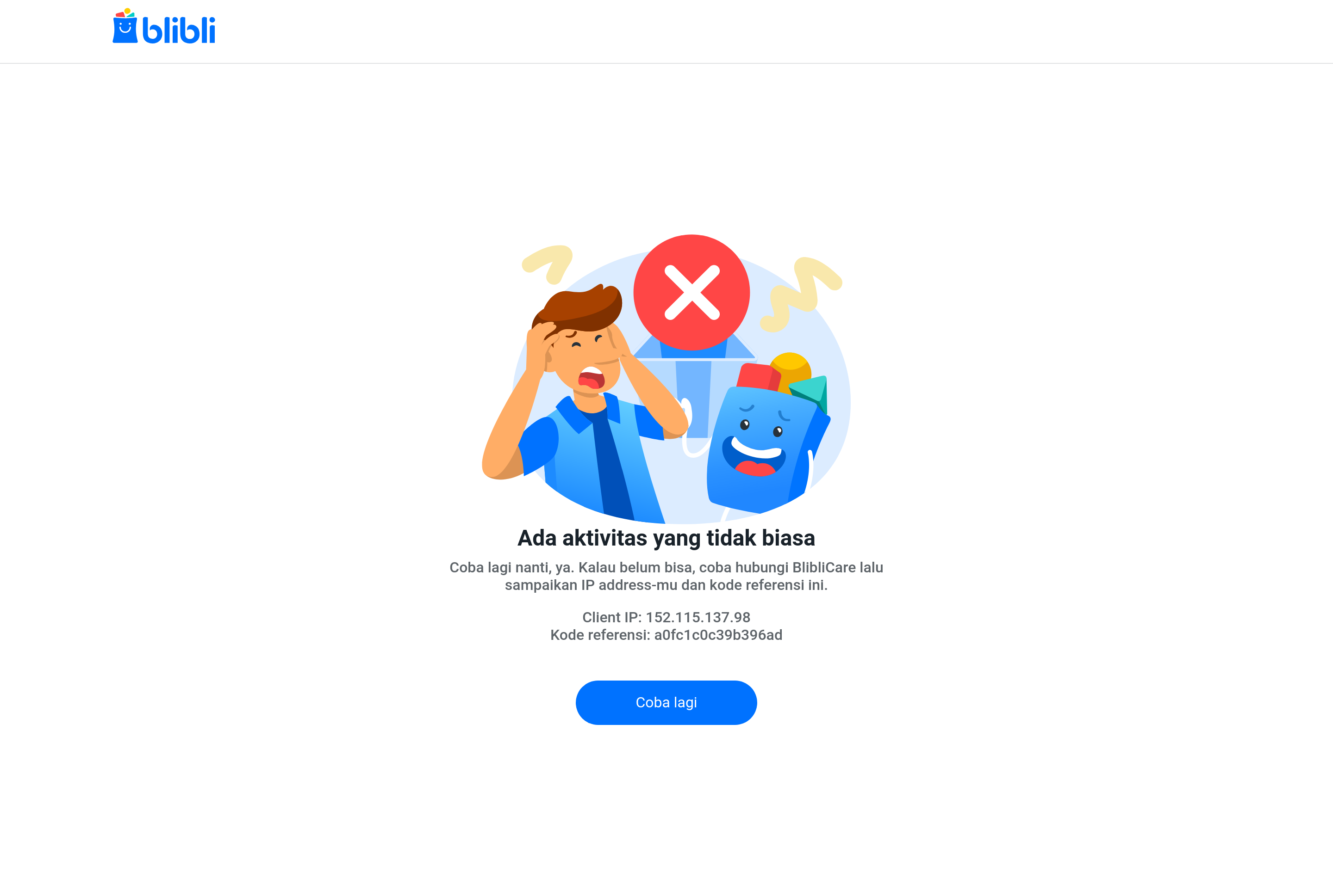 Screenshot of blibli.com