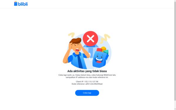 Screenshot of blibli.com