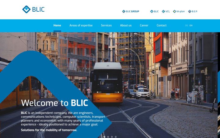 Screenshot of blic.de