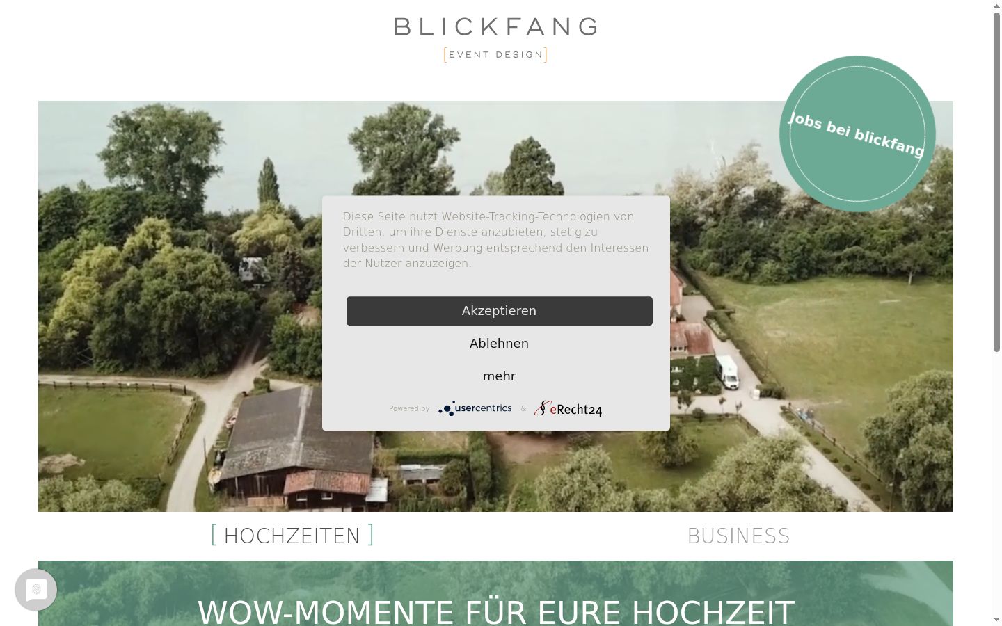 Screenshot tal-banner tal-kunsens muri qabel kwalunkwe interazzjoni
