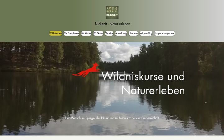 Screenshot di blickzeit-natur.de