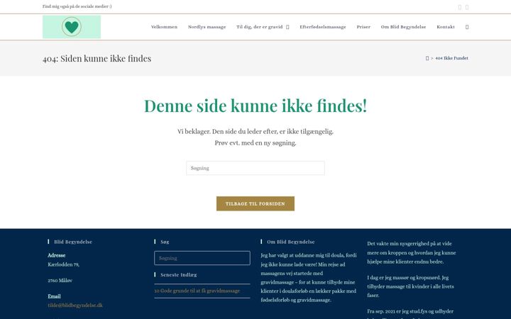 Screenshot di blidbegyndelse.dk
