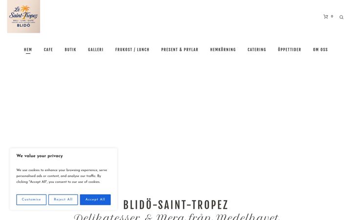 Screenshot of blido-sainttropez.se