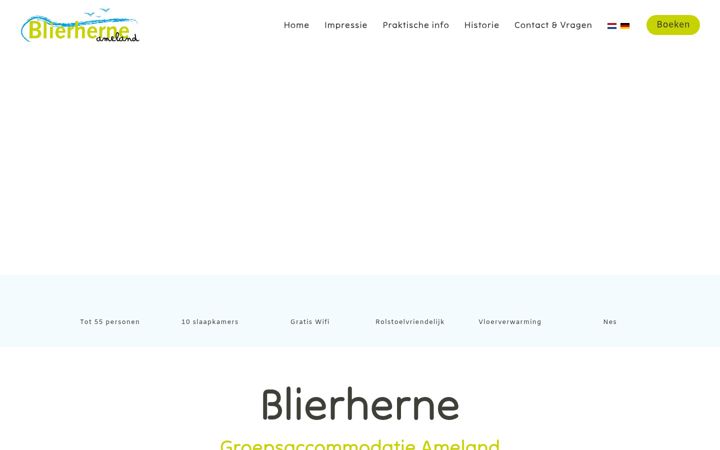 Screenshot του blierherne.nl