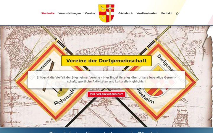 Screenshot του bliesheim.info