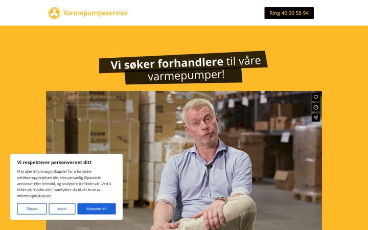 Screenshot of bliforhandler.no