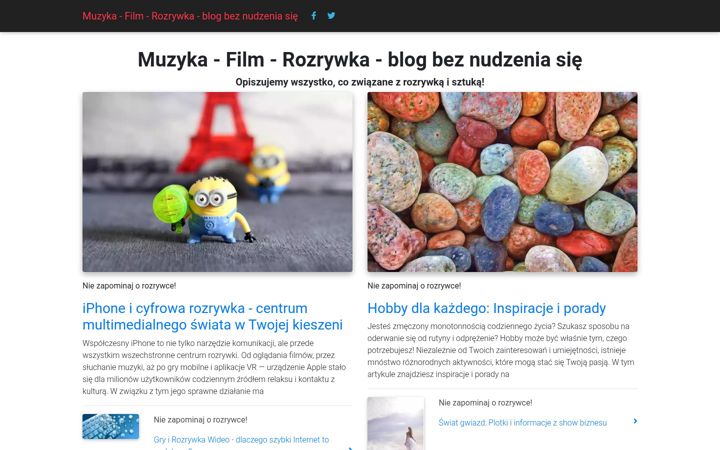 Ekrano kopija bligo.pl