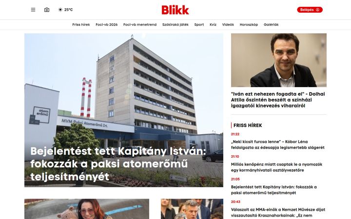 Skjámynd af blikk.hu