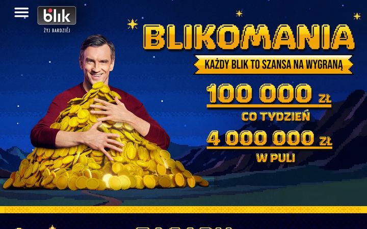 Screenshot of blikomania.pl