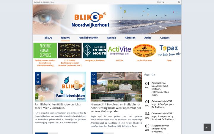 Screenshot του blikopnoordwijkerhout.nl