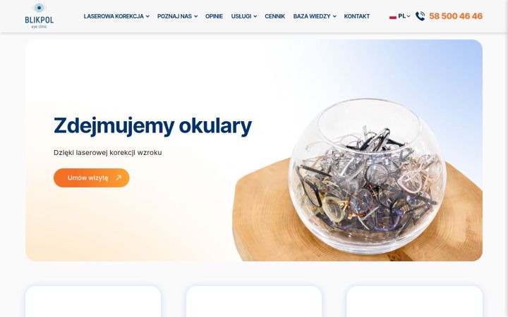 Screenshot of blikpol.pl