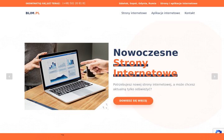 Screenshot of blim.pl