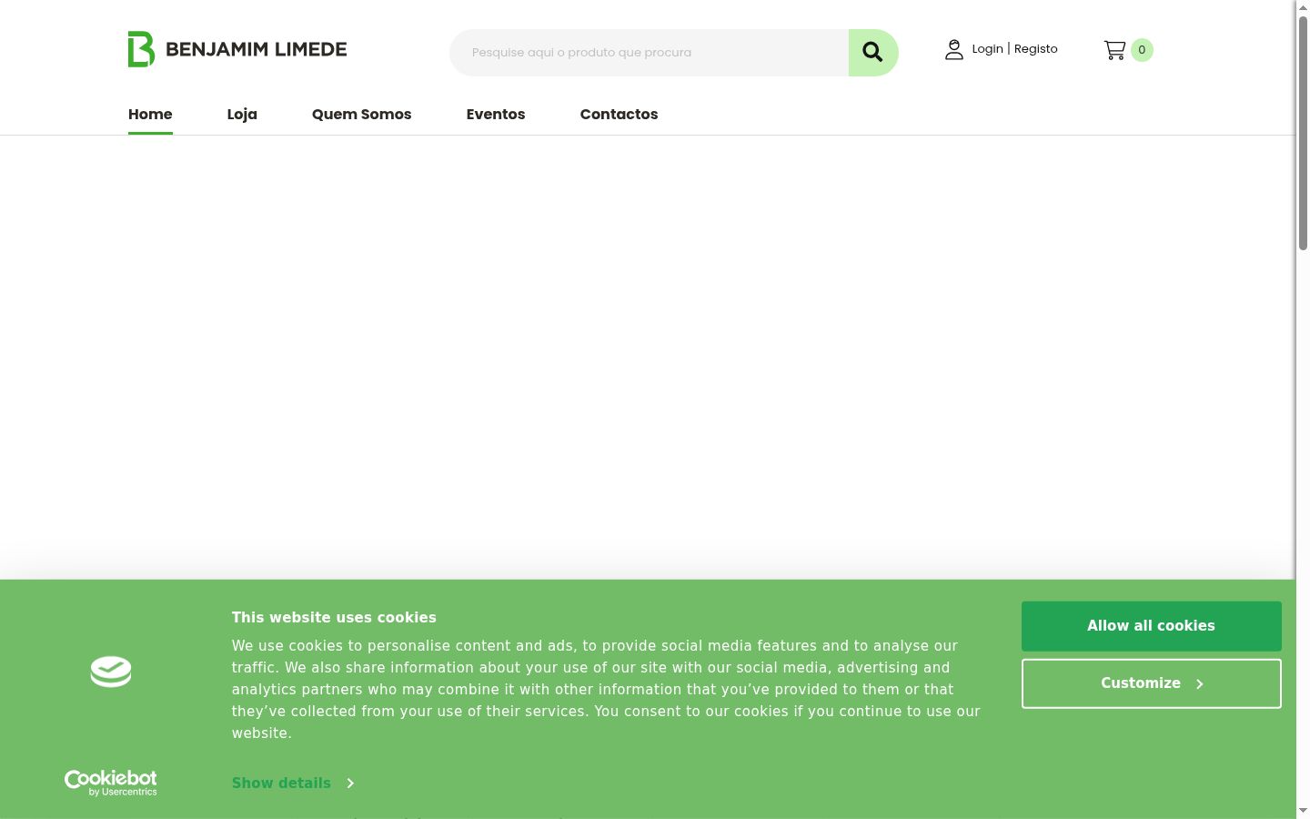 Sutikimo reklamjuostės, rodytos prieš bet kokią sąveiką, ekrano kopija