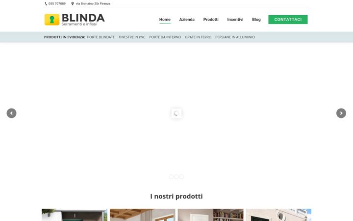 Screenshot of blinda.it