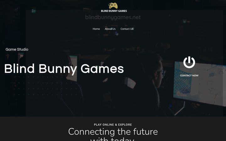 Screenshot of blindbunnygames.net