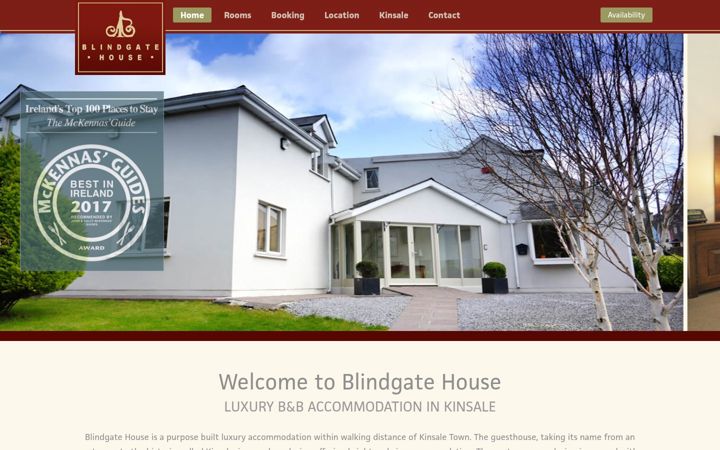 Screenshot of blindgatehouse.com