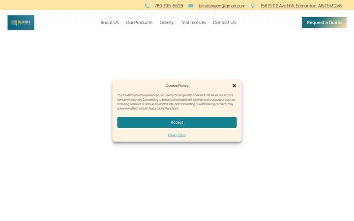 Screenshot di blindsbyjen.com