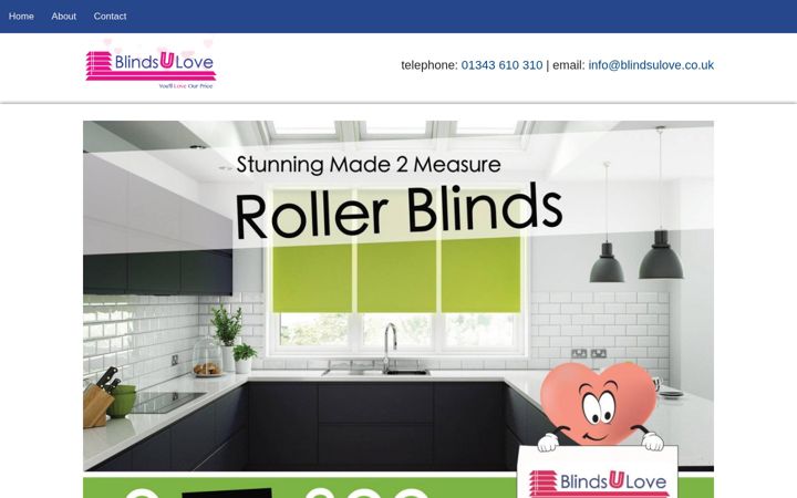 Screenshot of blindsulove.co.uk