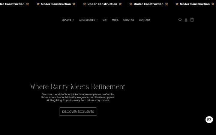 Screenshot ta' blingblingemporio.com