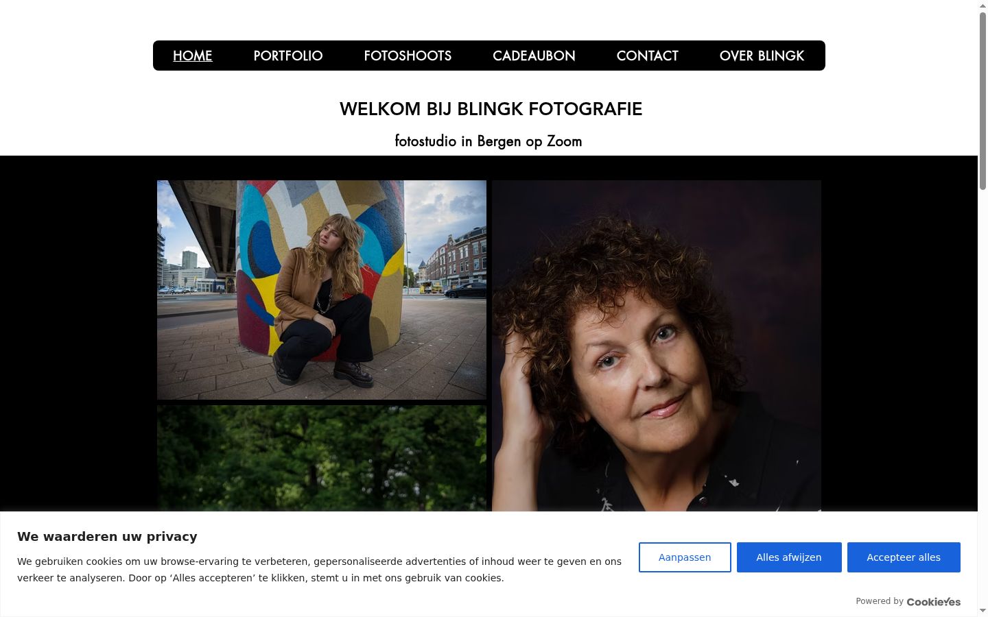 Snímek obrazovky baneru souhlasu zobrazeného před jakoukoli interakcí