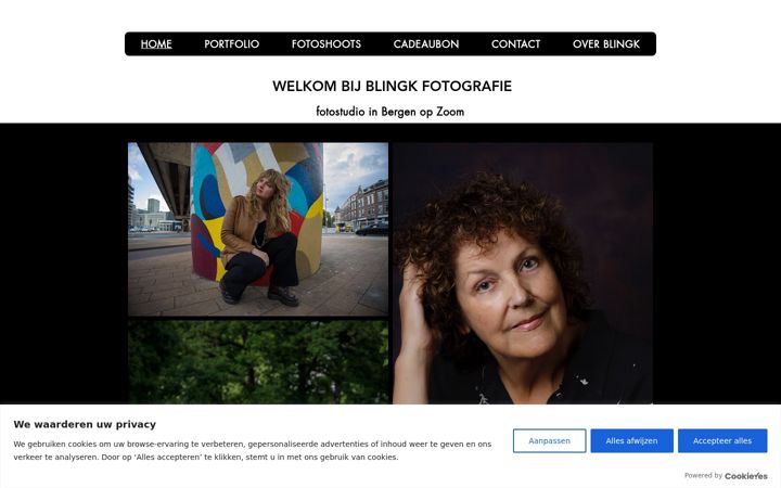 Screenshot of blingk.nl