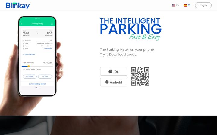 Screenshot of blinkay.app