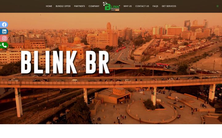 Zrzut ekranu blinkbroadband.pk