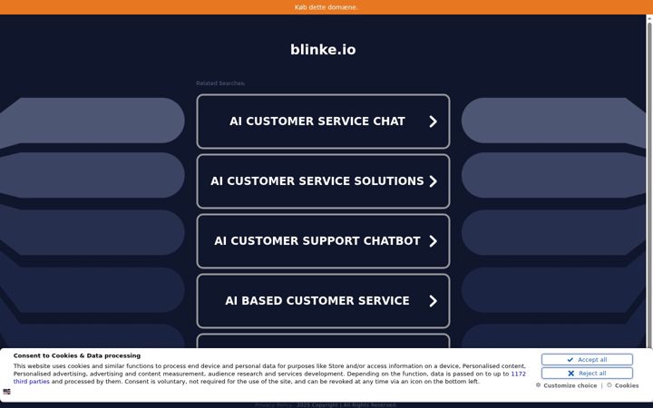 Screenshot of blinke.io