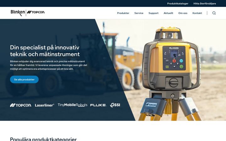 Screenshot of blinken.eu